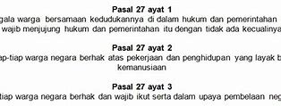 Pasal 27 Ayat 2 Tentang Ekonomi